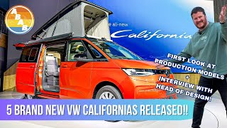 NEW 2025 VW Californias | FIRST LOOK! | Plus We Ask, Available In The USA??