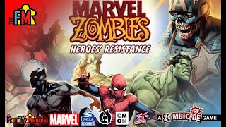 Marvel Zombies - Heroes Resistance: Unboxing UK (*Better Audio!*)