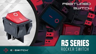 E-Switch Featured Switch: R5 Series Rocker Switch