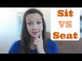 Sit VS Seat: Advanced English Pronunciation Lesson