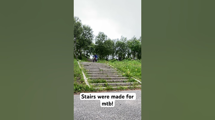 Stairs were made for mtb! #mtb #like #share #subscribe #jumps #mountainbike #stairs