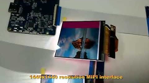 Competitive price 2.9 inch TFT Square LCD Screen Display MIPI 1440x1440 For AR VR.#lcdpanel #lcd
