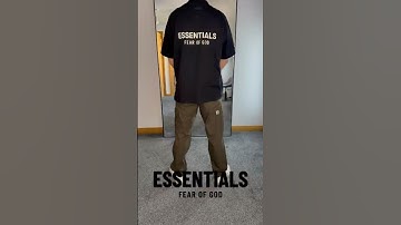 Fear Of God Essentials Tee Try-On #mensfashion
