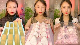 Homemade Chinese Ice Eating ASMR | Soft Frozen Desserts & Snow Ice Sounds #99 screenshot 5
