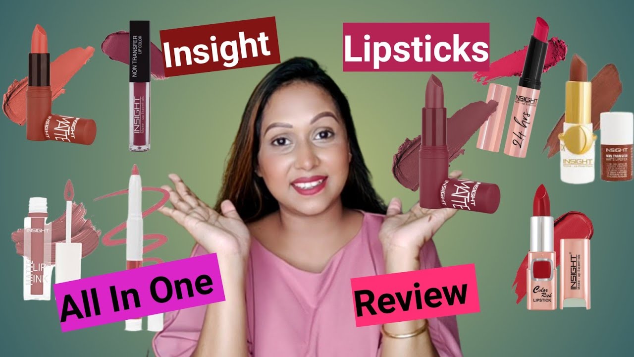 Insight Lipsticks All In One Review Insight Lipstick Review In Hindi