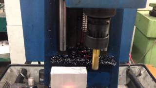 Retrofit Prolight 1000 CNC Milling machine Test 2