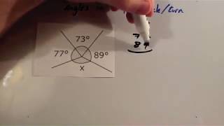 Angles in a full circle - Corbettmaths Profile