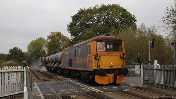 Freightliner 59203 on the Allington & GBRf Class 73s on RHTT - 10/10/25