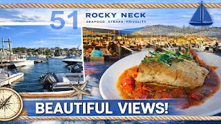 This Waterfront Restaurant in Gloucester, MA Has the BEST Sunset Views 🌅 | 51 Rocky Neck Review