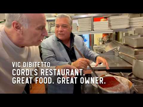 Cordi's Restaurant. Great food. Great owner.