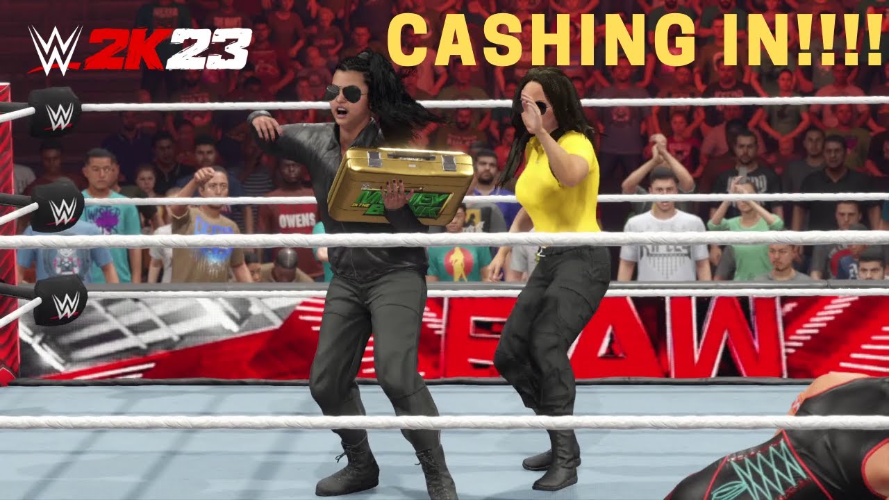 WWE 2K23 Best Cash in with Money in the Bank?? My Rise (Legacy