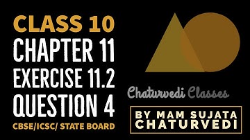Class 10 Maths Chapter 11 Exercise 11.2 Question 4 in Hindi | NCERT | M.P.Board |