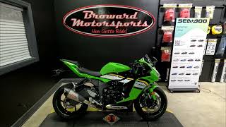 木*村様 REUNION 蛍光グリーン ロードバイク Used Lime Green / Ebony / White 2025 Kawasaki Ninja ZX-6R