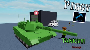 I added TANKS to Piggy Build Mode Concepts!
