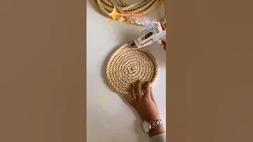 طريقة سهلة لصنع سلة من حبال الخيش مشروع مربح 