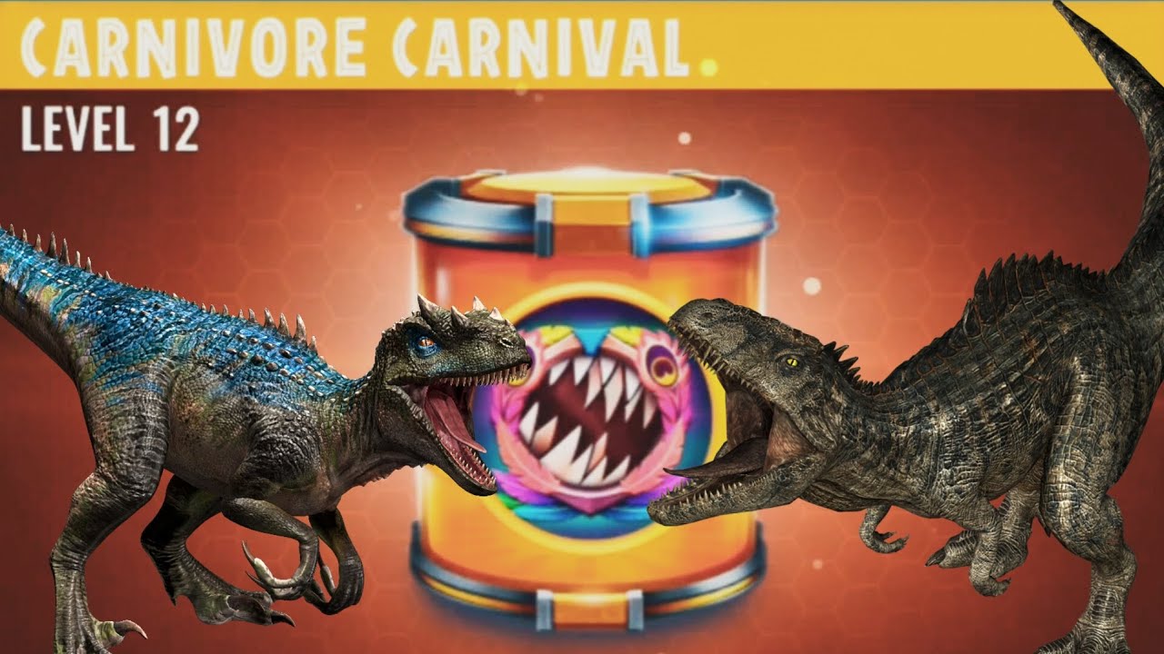 Epic Carnivore Carnival Incubator Jurassic world alive YouTube