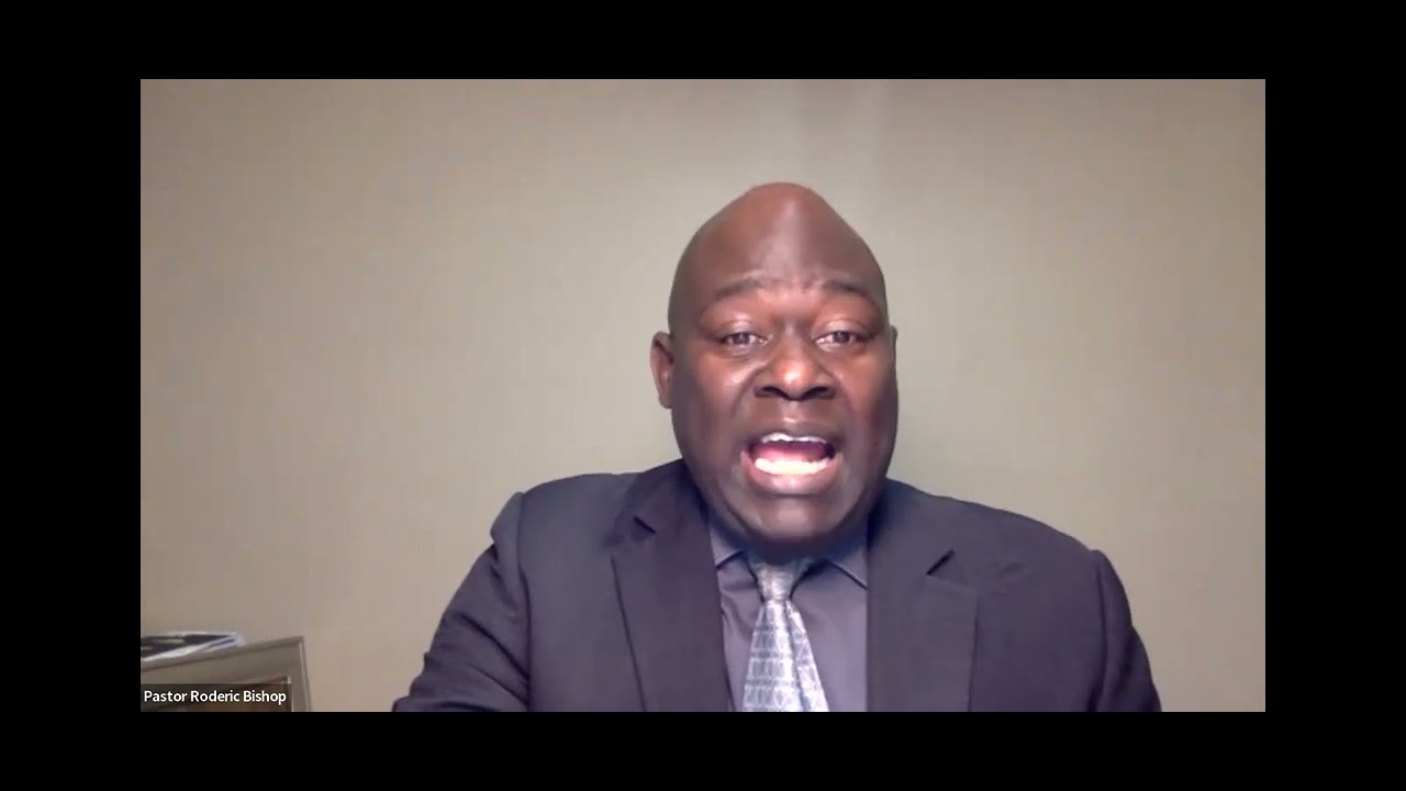 DAY 4 “What Do You Want Me To Do For YOU”…. Dr Roderic Bishop (USA ...