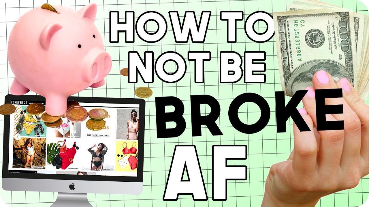 How to not be broke af money saving life hacks youtube