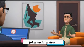 Funny conversation |joke|comedy|fun on interview| screenshot 3