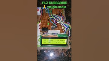 Arduino weight scale||home made scale|make in india scale