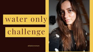 No Shampoo Water Only Challenge! 2 Month Video Diary | Fine, Oily Hair & Hard Water