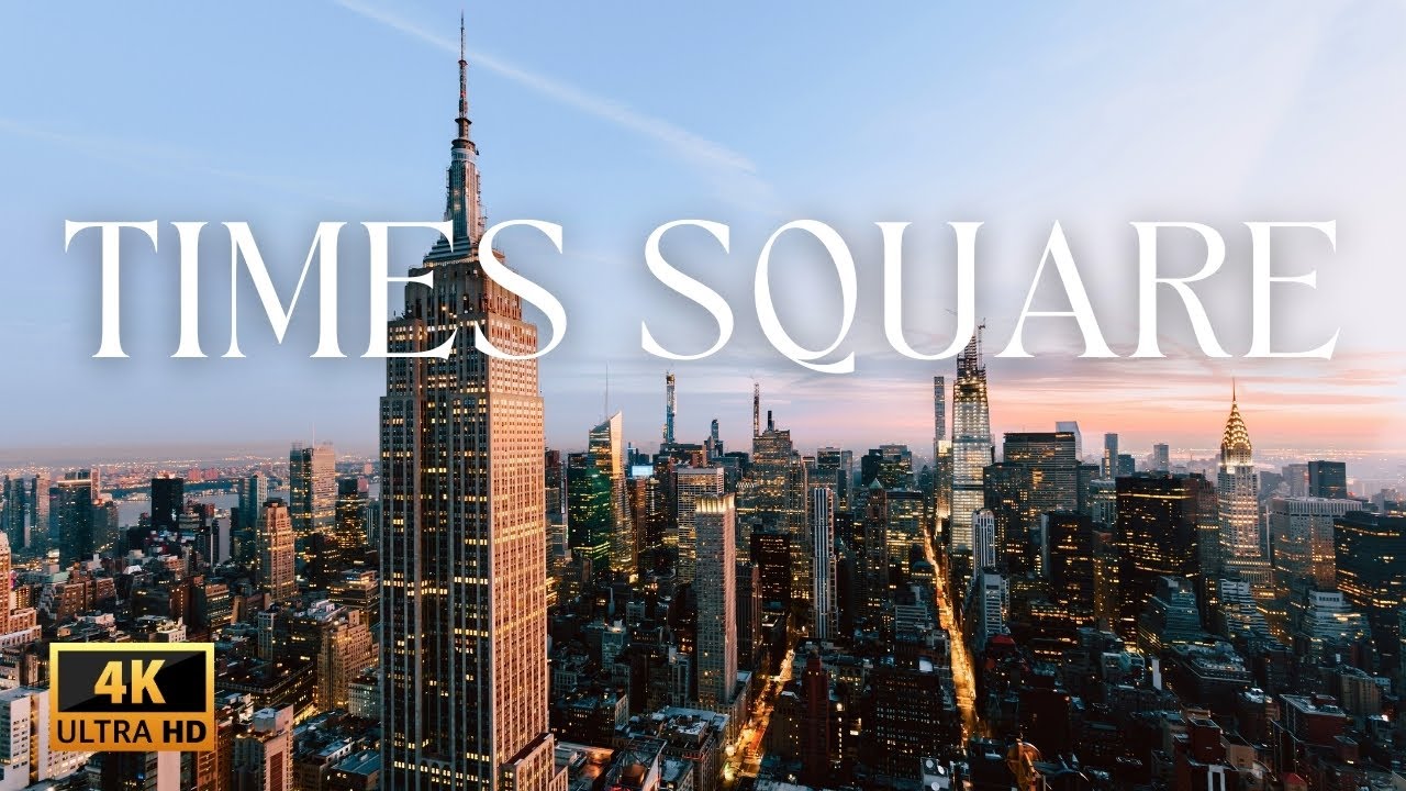 Times Square New York 4K – Cinematic Day & Night Lights Experience