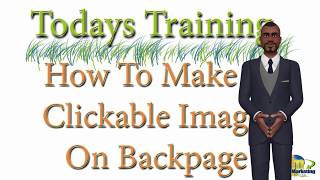 How To Make An Image Clickable On Backpage - BackPage Basic Training