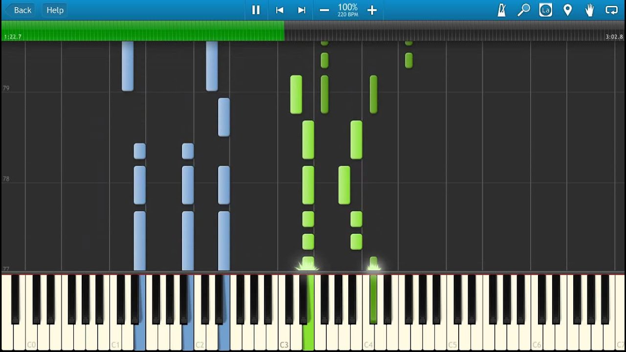 Linkin Park - Numb - Piano Tutorial For Synthesisa