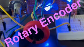 DIY Interface for a Rotary Encoder - controlling a binary counter