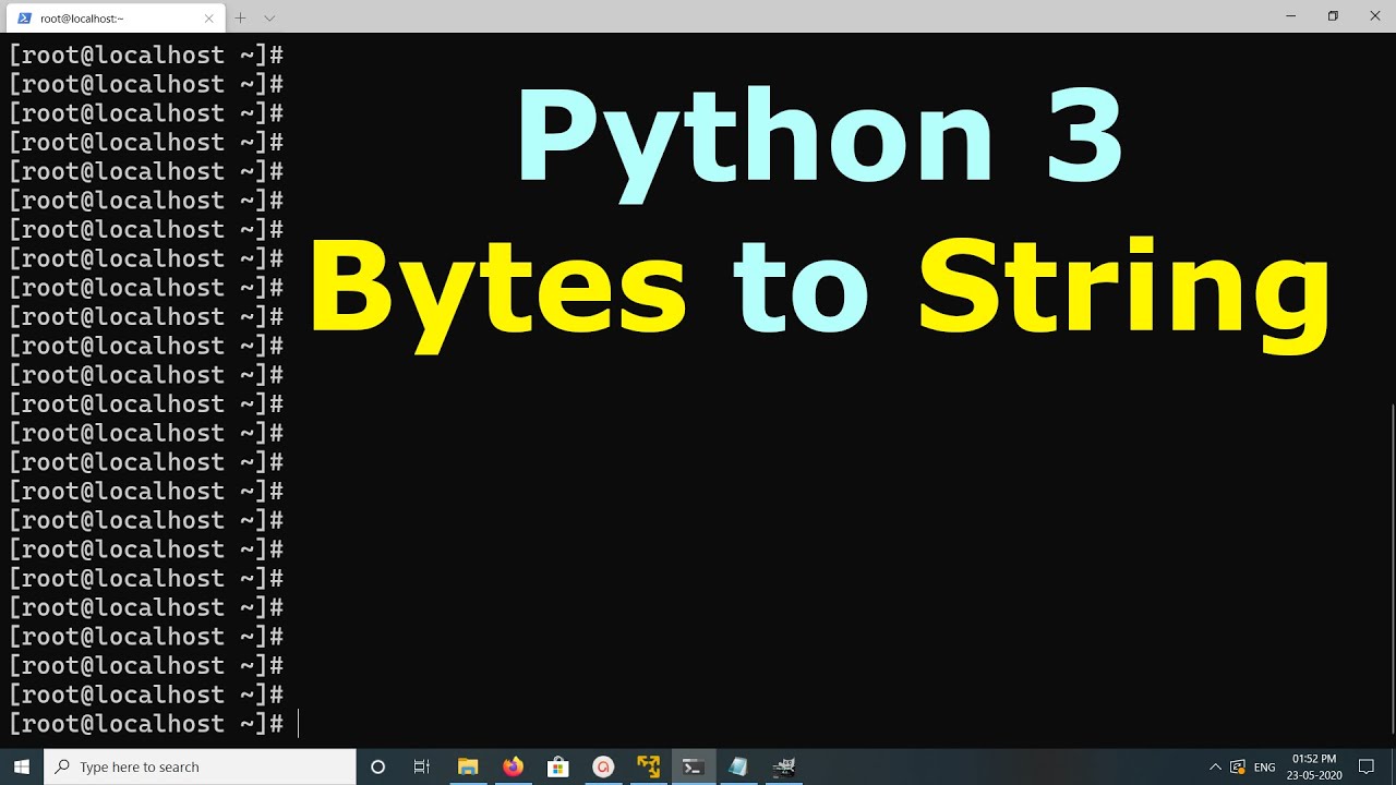 Python Bytes To String Without B