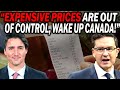 Pierre Poilievre Explains How Justin Trudeau Caused Expensive Prices to Go Out of Control in Canada