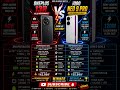 ONEPLUS 13R VS IQOONEO NEO 9 PRO #mobilecomparison #pubg #freefire #gaming #smartphone