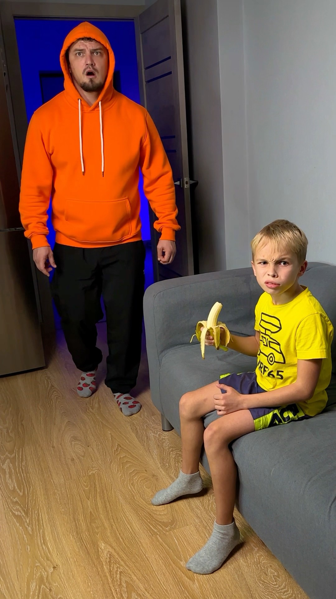BANANA ? LOVERS???? Dad’s PRANK