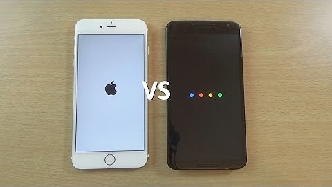 Nexus 6 Android 6.0 Marshmallow DP3 VS IPhone 6 IOS 9 Beta 5 - Speed Test!