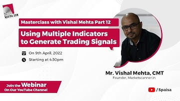 Trading signals using Multiple Indicators | Masterclass with Vishal Mehta Part 12 | 5paisa Live