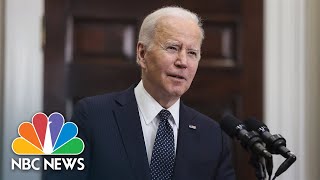 LIVE: Biden Delivers Virtual Remarks on Access to Reproductive Health Care | NBC News
