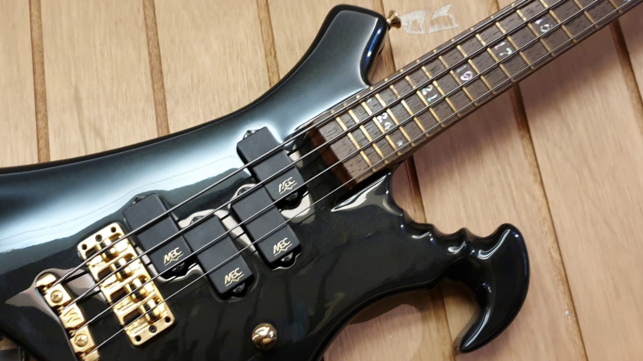 John Entwistle The Who Signature Warwick Bass "The Buzzard" Up Close