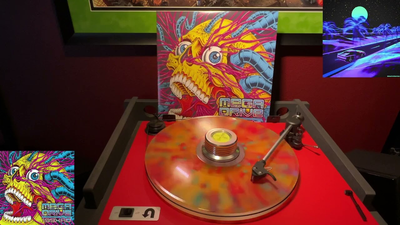 Mega Drive 199XAD Vinyl Backup Disc 2 Side C