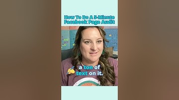 How to Do a 5-Minute Facebook Page Audit