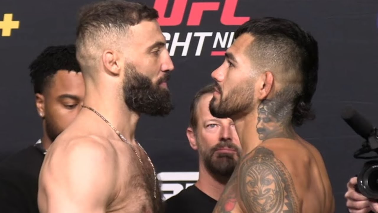 UFC Vegas 109 FACE-OFFS: Dolidze vs Hernandez