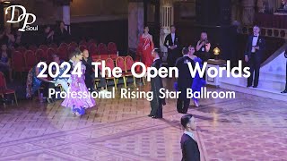 Simon Shih施宇駿 & Jasmine Ku古東玉  |  2024 The Open Worlds - Professional Rising Star Ballroom  |  Tango