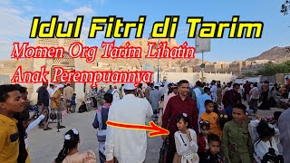 Is the Eid al-Fitr atmosphere in Tarim, Yemen, the same as in Indonesia?