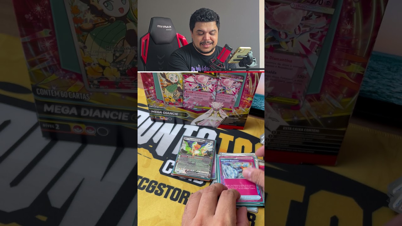 COMO DEIXAR O BARALHO BATALHA MEGA DIANCIE EX COMPETITIVO 