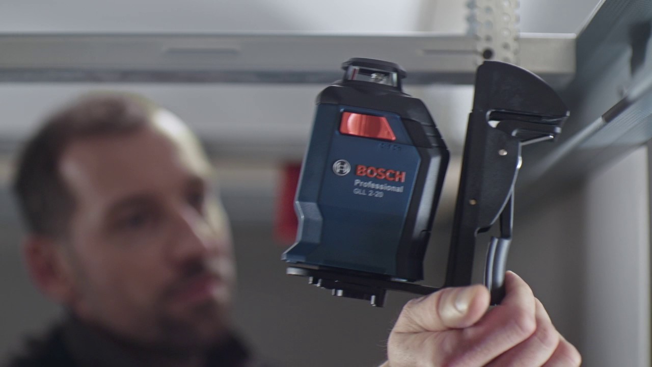 Niveau Laser 2 lignes 1x360° 20m BOSCH