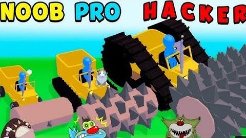 Noob vs Pro vs Hacker in Stone Miner, with Oggy,Jack and Bob// Noob Vs Pro Vs Hacker in STONE MINER