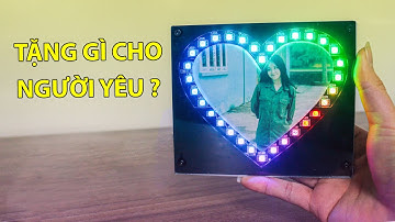 LED trái tim tặng người yêu miễn chê