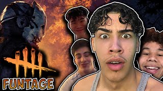 THIS WHOLE VIDEO IS A HEADPHONE WARNING!! | Dead by Daylight W/ @jawhn @Polo Boy &amp; @Wahony