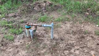 How To Turn On An Irrigation System (Dedicated Irrigation Well)