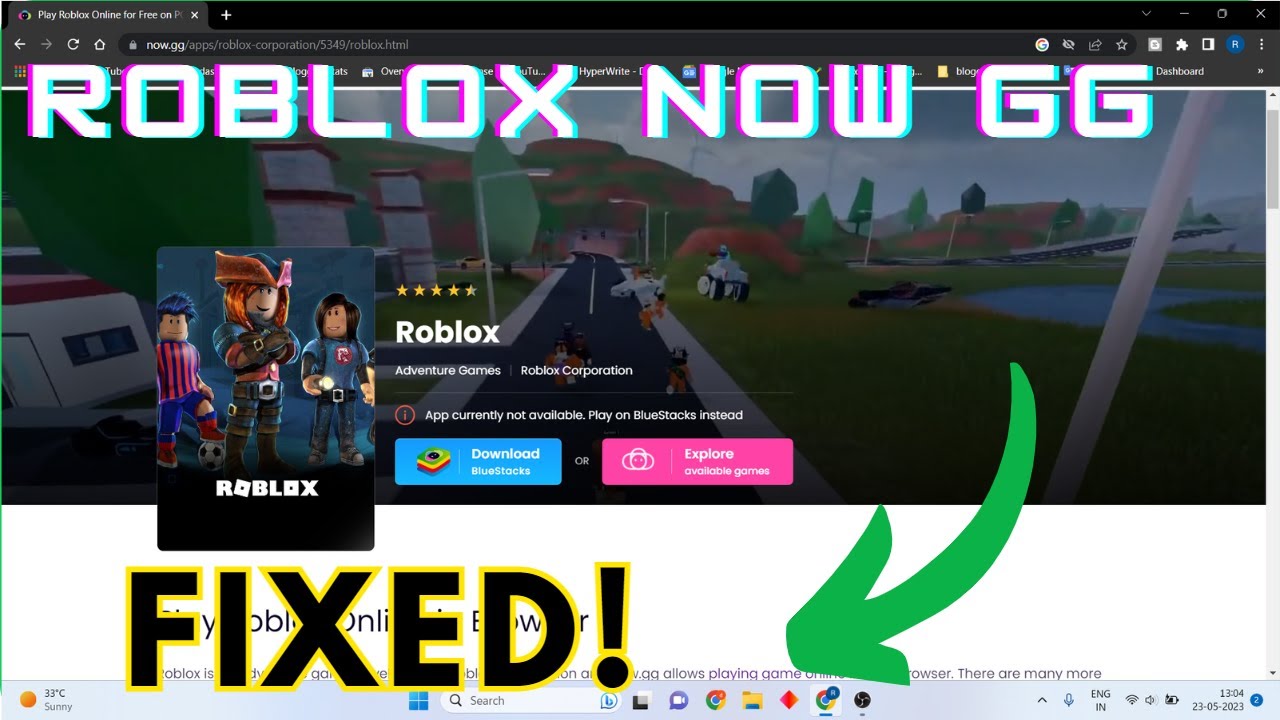How To Play Roblox Online On Your Browser Using Now.GG