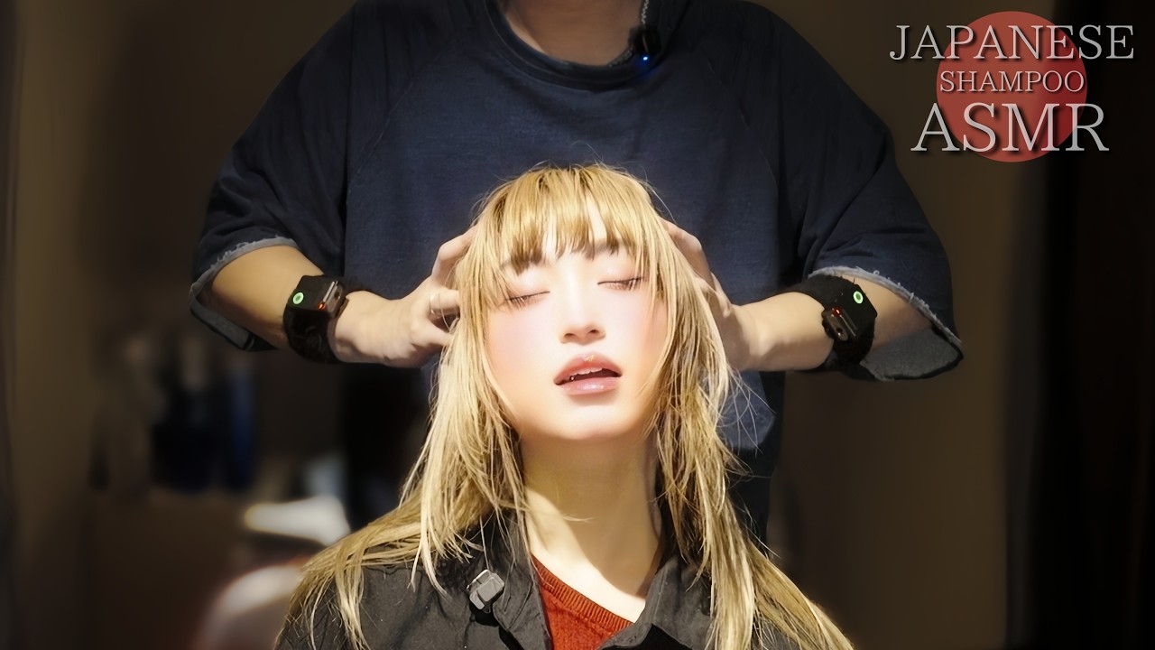 ASMR нежный и медленный индийский массаж. Расслабьте голову, шею и плечи.